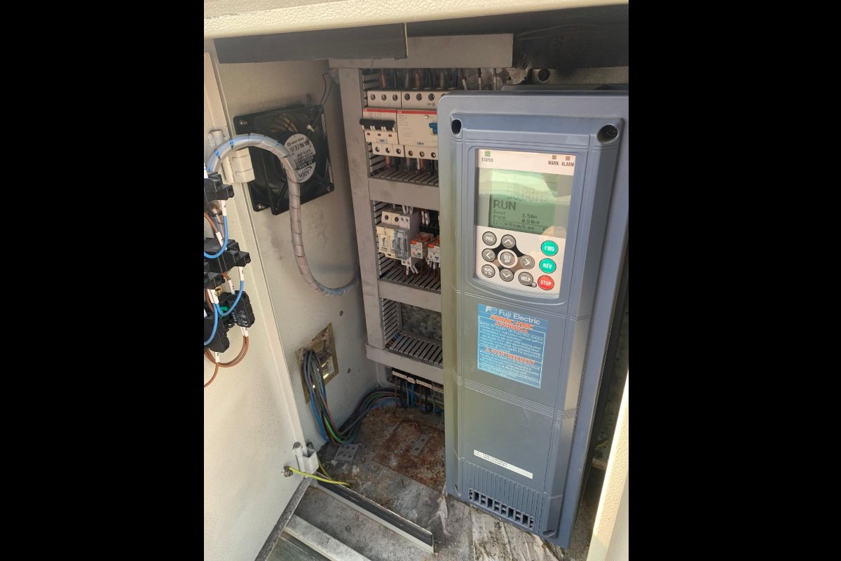 Mechanical Ventilation System Control Panel Repair Work